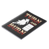 Draai- en brandweerracen notitieboek (Linkerzijde)