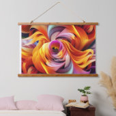 Draai en draaien hangend wandkleed (Slaapkamer)