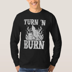 Draai en vul Barrel Racing Cool Horse Ride Racer T-shirt