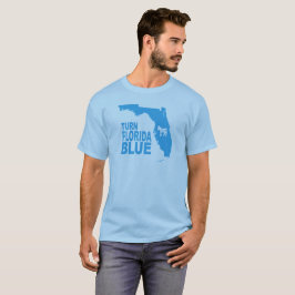 Draai Florida Blue T-Shirt | Progressieve staat