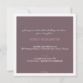 draai Foto Collage Afstuderen Uitnodiging (Achterkant)