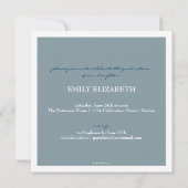  draai Foto Collage Afstuderen Uitnodiging (Achterkant)