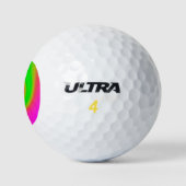 Draai Groen Roze Golfballen (Logo)