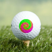 Draai Groen Roze Golfballen (Insitu Shirt)