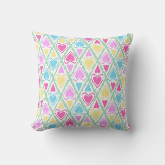 Draai hart, hart, liefde, Valentijnsdag, bruiloft Kussen (Voorkant)