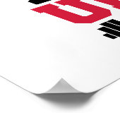 Draai het Gym Quote omhoog Poster (Hoek)