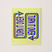 Draai het Inspirerend Gezegde Citaat Legpuzzel (Verticaal)