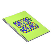 Draai het Inspirerend Gezegde Citaat Notitieboek (Rechterzijde)