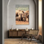 Draai het kleine olifantencanvas vast canvas afdruk<br><div class="desc">Fotografie van Afrikaanse wilde dieren uit Pathblazer Studios over dit product is een perfecte herinnering voor iedereen die een bezoek aan Afrika had gebracht om de Afrikaanse wilde dieren en al zijn wonderen te zien. We hebben een reeks originele foto's en op maat gemaakte design voor u, dus voel me...</div>