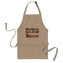 Draai het om Bacon Standaard Schort