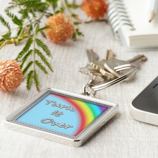 Draai het om sleutelhanger (Zijkant)