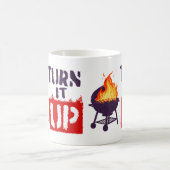 Draai het omhoog koffiemok (Center)