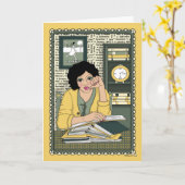 Draai het Page_C_Wenskaart Kaart (Gele Bloem)