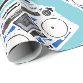 Draai het papier voor het ompakken van vlekken omh (Rol Hoek)