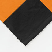 Draai het Sinaasappel van de Wereld...CRPS Fleece Deken (Hoek)