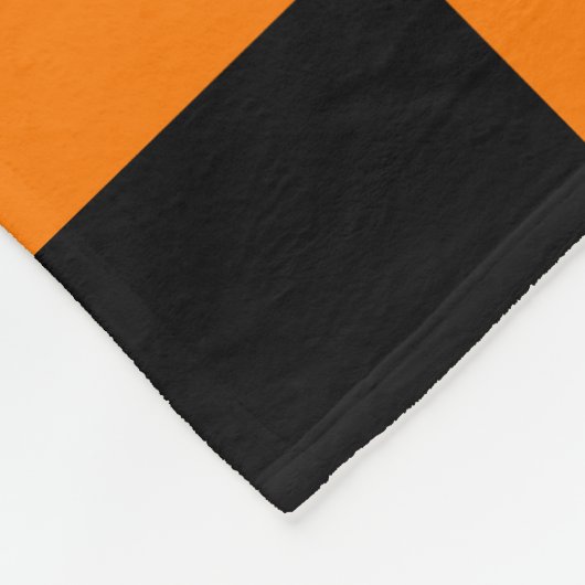 Draai het Sinaasappel van de Wereld...CRPS Fleece Deken (Hoek)