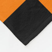 Draai het Sinaasappel van de Wereld...RSD/CRPS Fleece Deken (Hoek)