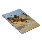 Draai Him Loose, Bill, c.1893 (olie op canvas) Notitieboek (Rechterzijde)