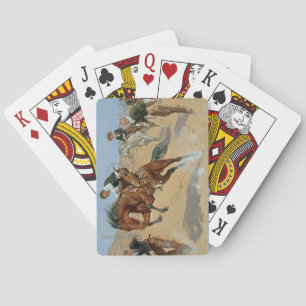 Draai Him Loose, Bill, c.1893 (olie op canvas) Pokerkaarten