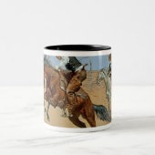 Draai Him Loose, Bill, c.1893 (olie op canvas) Tweekleurige Koffiemok (Center)