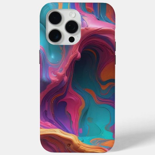 Draai hoofden met een dynamische, levendige Case-Mate iPhone case (Achterkant)