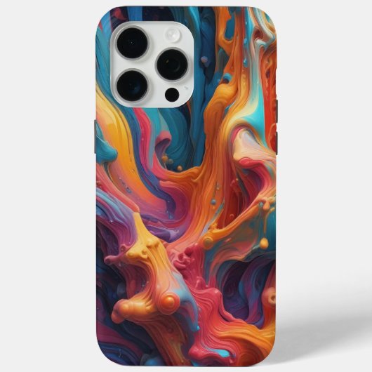 Draai hoofden met een dynamische, levendige iPhone Case-Mate iPhone Case (Achterkant)