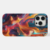 Draai hoofden met een dynamische, levendige iPhone Hoesje (Achterkant horizontaal)