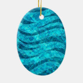 Draai in de pool keramisch ornament (Achterkant)