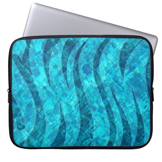 Draai in de pool laptop sleeve (Voorkant)