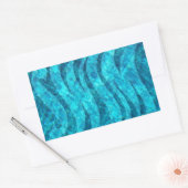 Draai in de pool rechthoekige sticker (Envelop)
