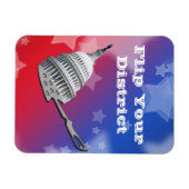 Draai Je Districtstem 2026 Magneet (Horizontaal)