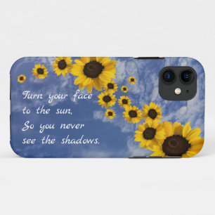 Draai je gezicht naar de zon. Zonnebloemen en heme Case-Mate iPhone Case