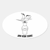 Draai je Terns sticker (Voorkant)