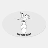 Draai je Terns sticker (Voorkant)