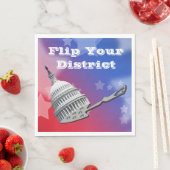 Draai Jouw Districtstem 2026 Servet (Insitu)