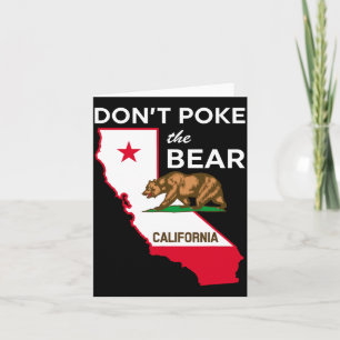 Draai Ke De Beer California Republiek Ontwerp Kaart