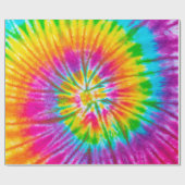 draai kleurig patroon kleurstof abstracte achtergr cadeaupapier (Vlak)