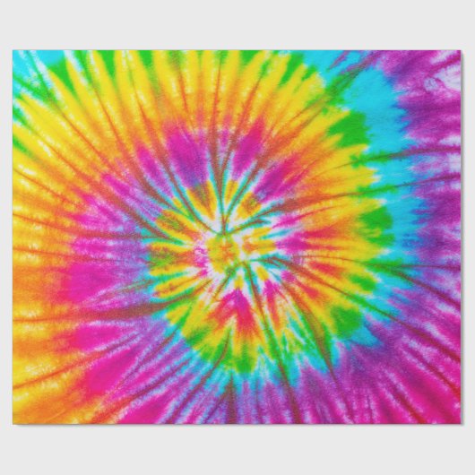 draai kleurig patroon kleurstof abstracte achtergr cadeaupapier (Vlak)