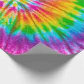 draai kleurig patroon kleurstof abstracte achtergr cadeaupapier (Hoek)