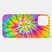 draai kleurig patroon kleurstof abstracte achtergr Case-Mate iPhone case (Achterkant (horizontaal))