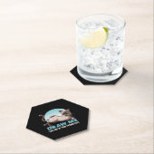 Draai me als een van je Franse meisjes die grappig Kartonnen Onderzetters (Insitu)