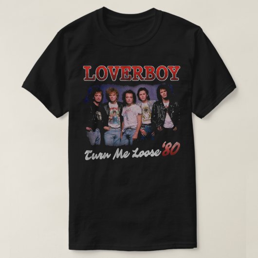 Draai me los Loverboy Classic T-Shirt (Design voorkant)