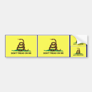 Draai me niet aan! bumpersticker