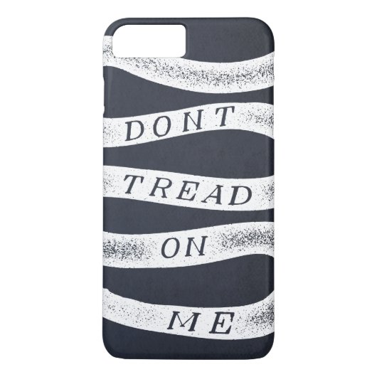 Draai me niet aan de Gadsden Flag iPhone Case (Achterkant)