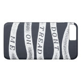 Draai me niet aan de Gadsden Flag iPhone Case (Achterkant (Horizontaal))