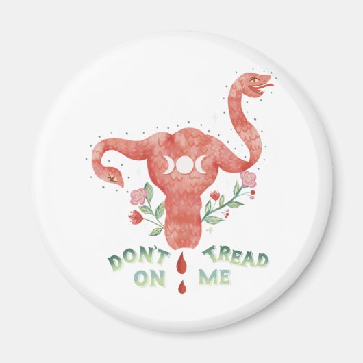 Draai me niet aan Uterus PRO CHOICE Essential Magneet (Voorkant)