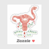 Draai me niet aan Uterus PRO CHOICE Essential Sticker (Vel)