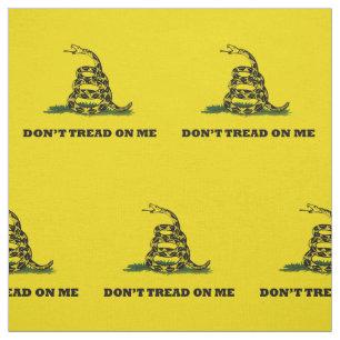 Draai me niet op Gadsden Gele Vlag Stof