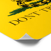 Draai me niet op Gadsden Poster (Hoek)