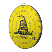 Draai me niet op Gadsden vlag Dartbord (Voorkant Rechts)